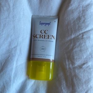 Supergoop cc screen sunscreen shade 336W